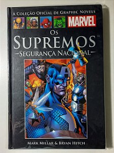 Gibi Graphic Novels Marvel Nº 29 Autor os Supremos - Segurança Nacional (2014) [usado]