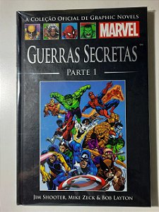 Gibi Graphic Novels Marvel Nº 06 Autor Guerras Secretas Parte 1 (2015) [seminovo]