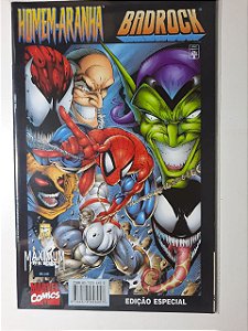 Gibi Homem-aranha - Badrock Autor Maximum [usado]