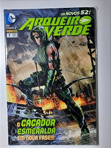 Gibi Arqueiro Verde Nº 01 - Novos 52 Autor o Caçador Esmeralda em Nova Fase!!! (2013) [usado]