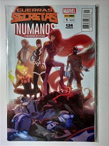 Gibi Guerras Secretas Nº 01 - Inumanos Autor (2016) [usado]