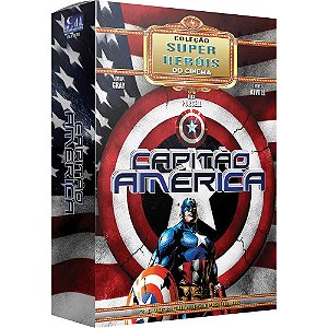 Dvd Box Dvd Capitão América (2 Discos) Editora W.j.osullivan [usado]