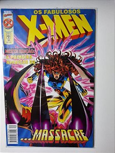 Gibi os Fabulosos X-men Nº 31- Massacre Autor Massacre (1998) [usado]