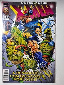 Gibi os Fabulosos X-men Nº 25 Autor a Revanche com os Novos Morlocks (1998) [usado]