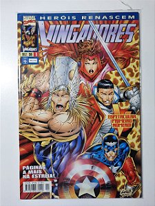 Gibi Herois Renascem - Vingadores Nº 01 Autor Vingadores (1998) [usado]