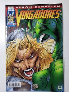 Gibi Herois Renascem - Vingadores Nº 05 Autor Vingadores (1999) [usado]