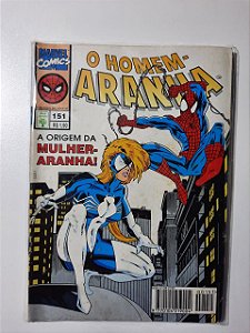 Gibi Homem Aranha Nº 151 - Formatinho Autor Homem Aranha (1996) [usado]