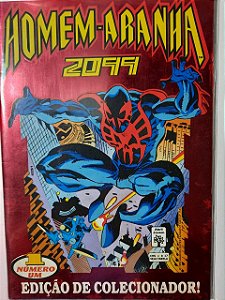 Gibi Homem Aranha 2099 Nº 01 - Formatinho -ediçao Colecionador Autor Homem Aranha 2099 (1993) [usado]