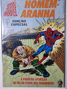 Gibi Homem Aranha Nº 23 -grandes Herois Marvel- Formatinho Autor Homem Aranha - Ediçao Especial (1989) [usado]