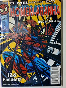 Gibi Melhor do Homem Aranha Nº 03 - Formatinho Autor Todd Mcfarlane (1998) [usado]
