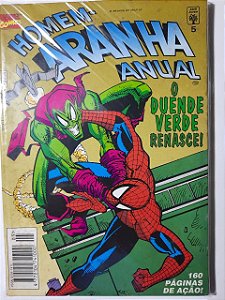 Gibi Homem Aranha Anual Nº 05 - Formatinho Autor Homem Aranha (1995) [usado]