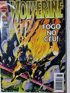 Gibi Wolverine Nº 65 - Formatinho Autor Fogo no Céu! - a Era do Apocalipse (1997) [usado]