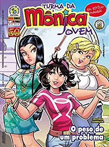 Gibi Turma da Monica Jovem Nº 33 Autor o Peso de um Problema- História Completa! (2011) [novo]