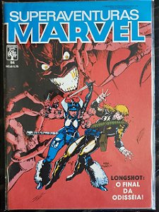 Gibi Superaventuras Marvel #84 - Formatinho Autor (1989) [usado]