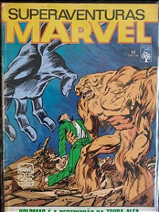Gibi Superaventuras Marvel Nº 52 - Formatinho Autor Superaventuras Marvel (1986) [usado]
