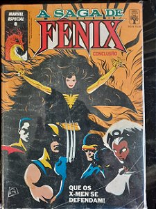 Gibi a Saga de Fenix Nº 08 - Formatinho Autor Saga de Fenix (1989) [usado]