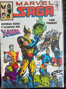 Gibi Marvel Saga Nº 03 - X-men - Formatinho Autor Marvel Saga (1992) [usado]