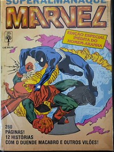 Gibi Superalmanaque Marvel Nº 02 - Formatinho Autor Superalmanaque Marvel (1990) [usado]