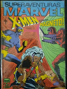 Gibi Superaventuras Marvel Nº 53 - Formatinho Autor X-men contra Magneto [usado]