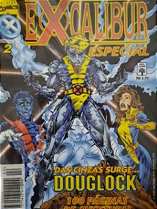 Gibi Excalibur Nº 02 - Formatinho - Especial Autor das Cinzas Surge Douglock (1997) [usado]