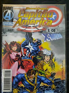 Gibi Capitão América Nª 207 - Formatinho Autor Capitao America (1996) [usado]