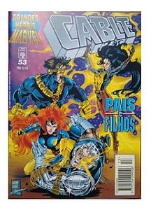 Gibi Grandes Heróis Marvel Cable Nº 53 Autor Cable (1996) [usado]