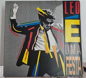 Disco de Vinil Leo - é Uma Festa Interprete Leo (1984) [usado]