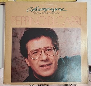 Disco de Vinil Champanhe Interprete Peppino Di Capri (1989) [usado]