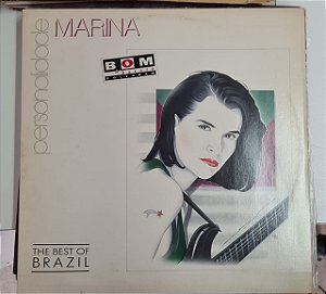 Disco de Vinil Marina - Personalidade Interprete Marina (1991) [usado]