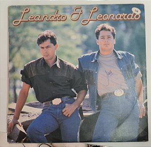 Disco de Vinil Leandro e Leonardo Interprete Leandro e Leonardo (1990) [usado]