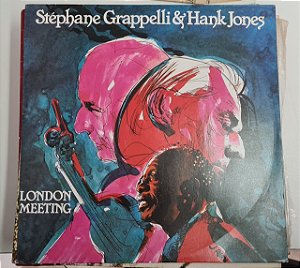 Disco de Vinil Stephane Grappelli & Hank Jones - London Meeting Interprete Stephane Grappelli & Hank Jones (1979) [usado]