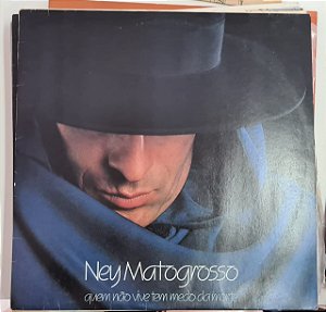 Disco de Vinil Quem Não Tem Medo da Morte Interprete Ney Matogrosso (1988) [usado]