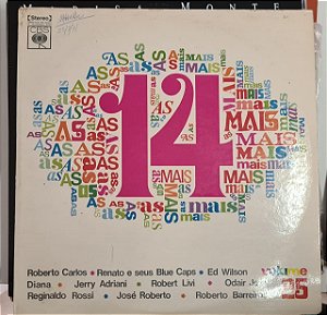 Disco de Vinil as 14 Mais Interprete Vários (1971) [usado]