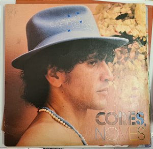 Disco de Vinil Caetano Veloso - Cores, Nomes Interprete Caetano Veloso (1982) [usado]