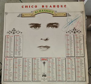Disco de Vinil Chico Buarque - Almanaque Interprete Chico Buarque (1981) [usado]