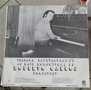 Disco de Vinil Teclado Espetacular N2 - as Mais Românticas de Roberto Carlos Interprete Roosevelt (1979) [usado]