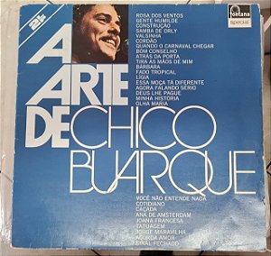 Disco de Vinil Chico Buarque - a Arte de Chico Buarque Interprete Chico Buarque (1975) [usado]