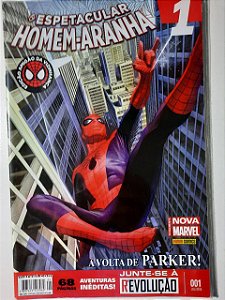 Gibi o Espetacular Homem-aranha Nº 01 Autor a Volta de Parker! (2015) [usado]