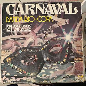 Disco de Vinil Carnaval Banda Rio-copa Interprete Vários Artistas (1977) [usado]