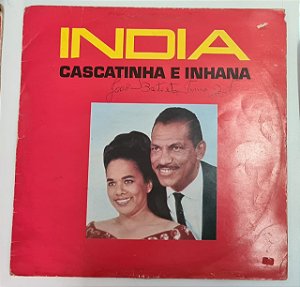 Disco de Vinil India Interprete Cascatinha e Inhana (1972) [usado]