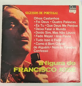 Disco de Vinil a Figura de Francisco José Interprete Francisco José (1972) [usado]