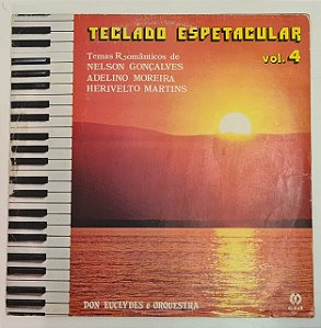 Disco de Vinil Teclado Espetacular Vol.4 Interprete Vários (1982) [usado]
