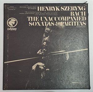 Disco de Vinil The Unaccompanied Sonatas & Sonatas Interprete Henryk Szeryng (1968) [usado]