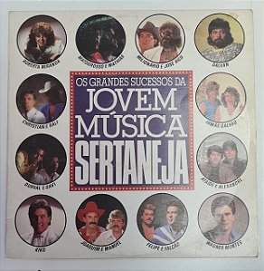 Disco de Vinil Jovem Música Sertaneja Interprete Vários Artistas (1982) [usado]