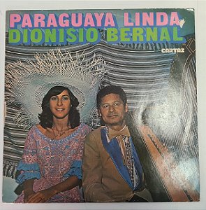 Disco de Vinil Paraguaya Linda e Dionisio Bernal Interprete Paraguaya Linda (1960) [usado]