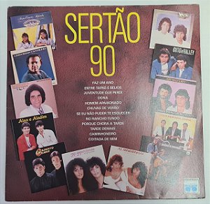 Disco de Vinil Sertão 90 Interprete Diversos Artistas (1990) [usado]