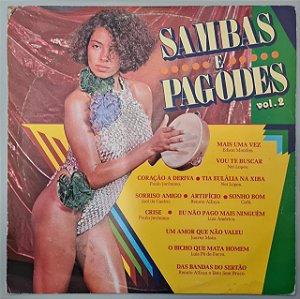 Disco de Vinil Sambas e Pagodes Interprete Vários Artistas (1985) [usado]