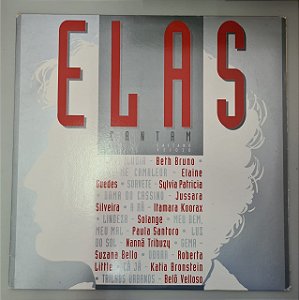 Disco de Vinil Elas Cantam - Caetano Veloso Interprete Vários Artistas (1994) [usado]