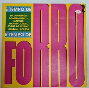 Disco de Vinil é Tempo de Forró Interprete Vários Artistas (1987) [usado]