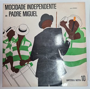 Disco de Vinil Mocidade Independente da Padre Miguel Interprete Bateria Nota 10 (1975) [usado]